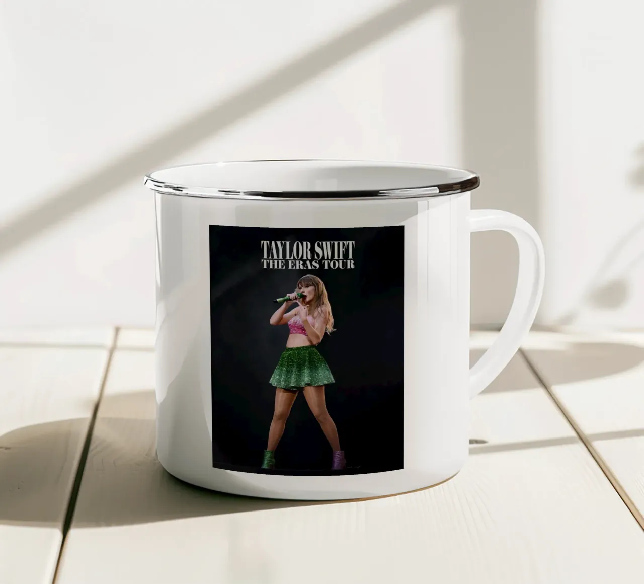 Taylor Swift tazza in smalto da Musadad Shop