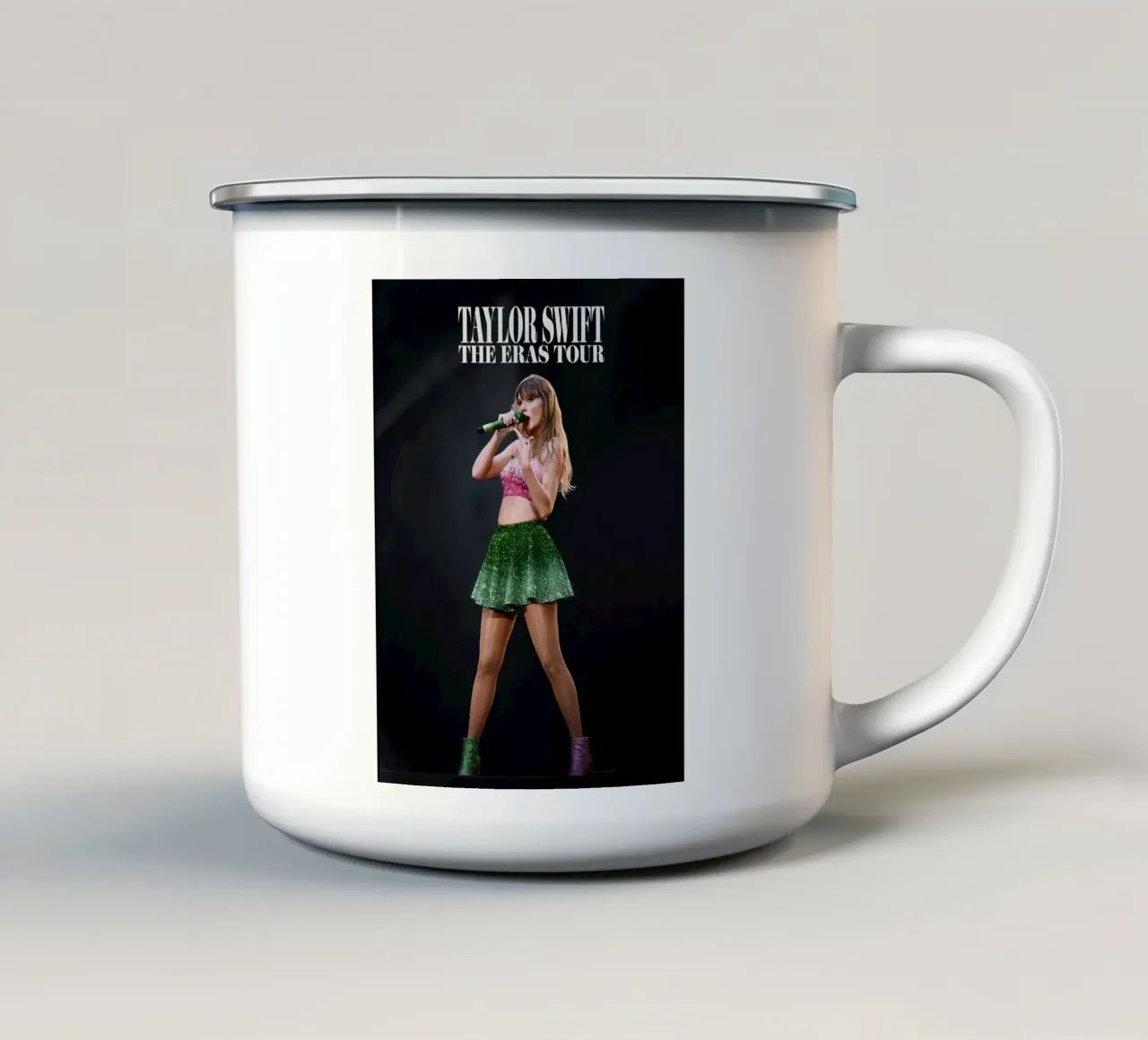 Taylor Swift tazza in smalto da Musadad Shop