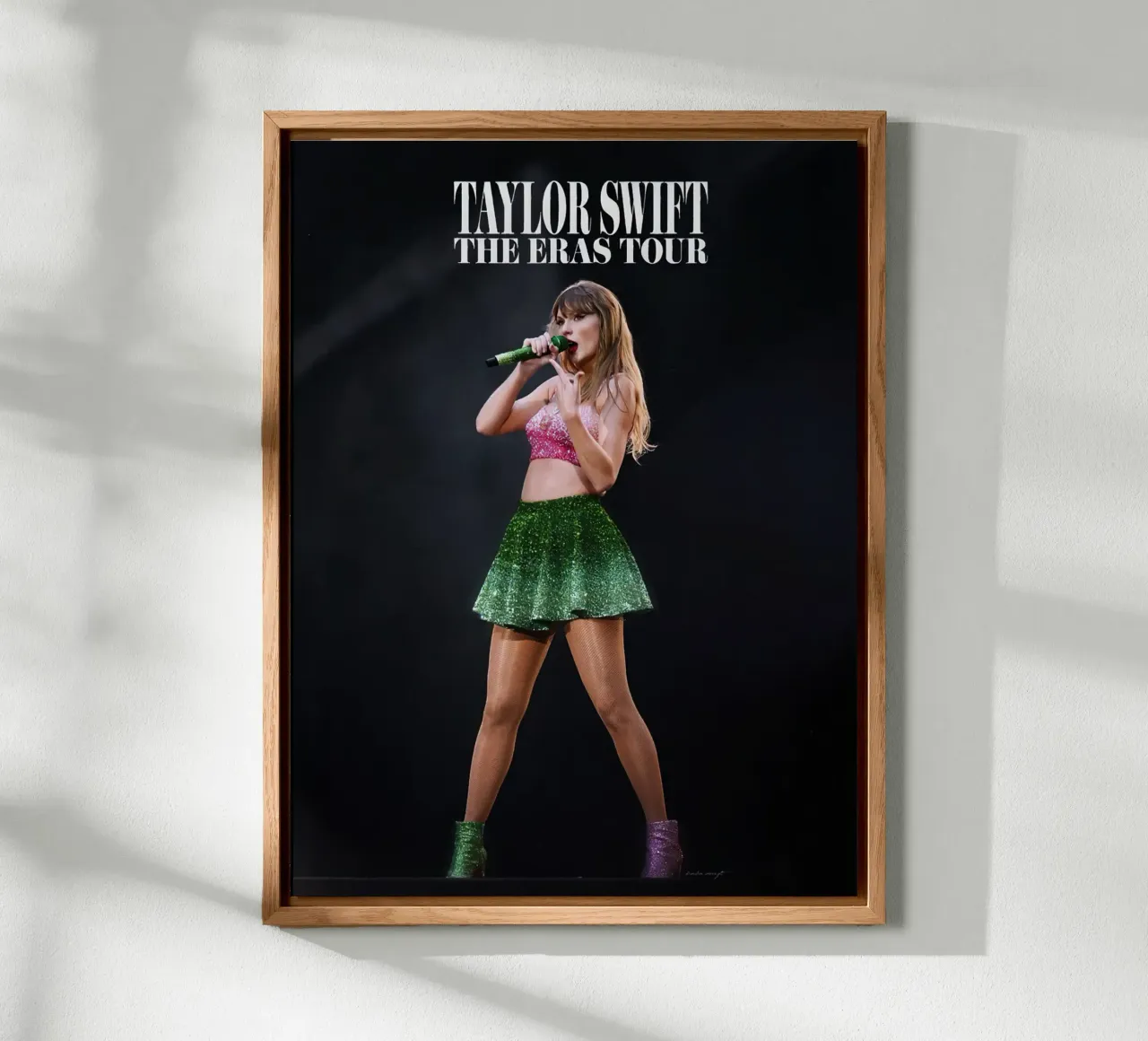 Taylor Swift alluminio dibond da Musadad Shop