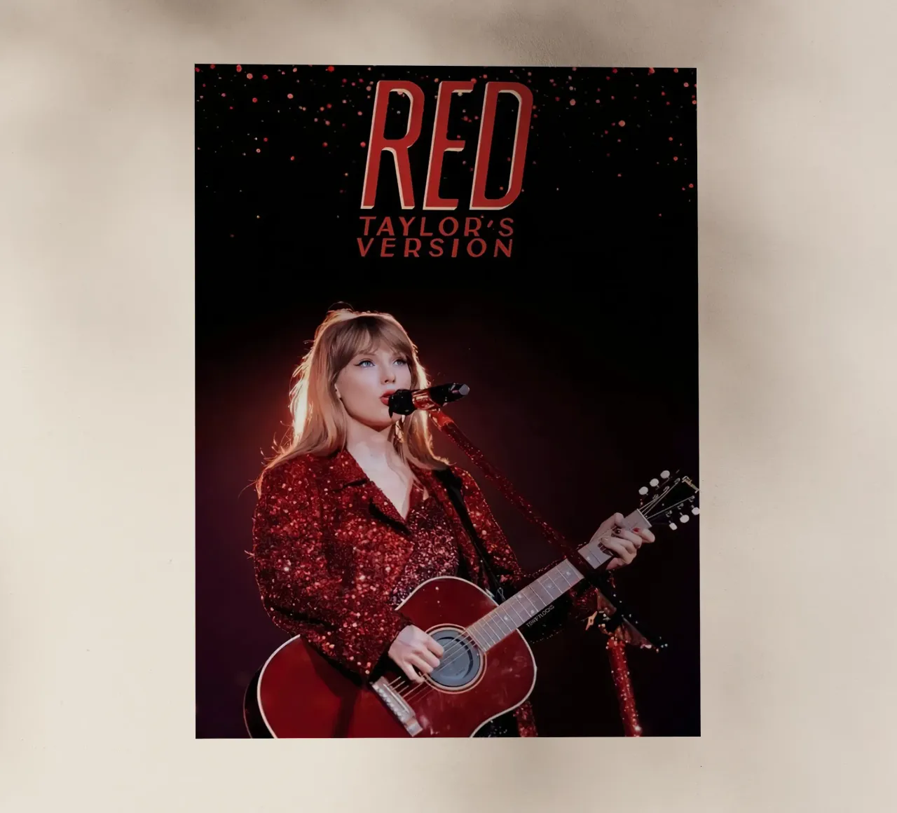 Taylor Swift Red pellicola backlit da Musadad Shop