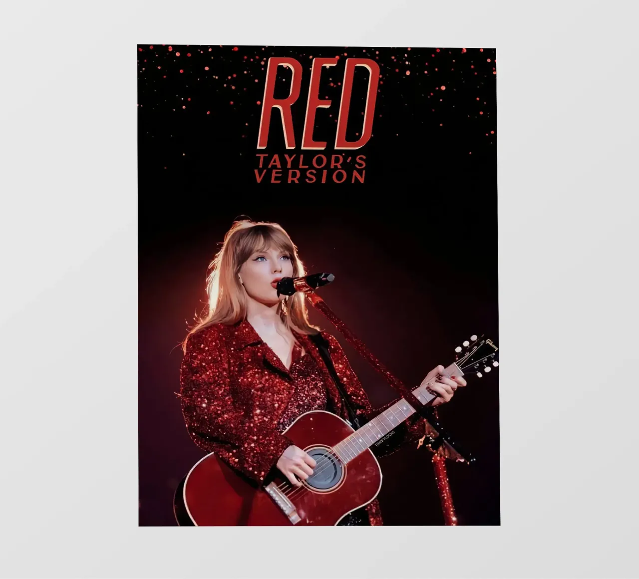 Taylor Swift Red pellicola backlit da Musadad Shop