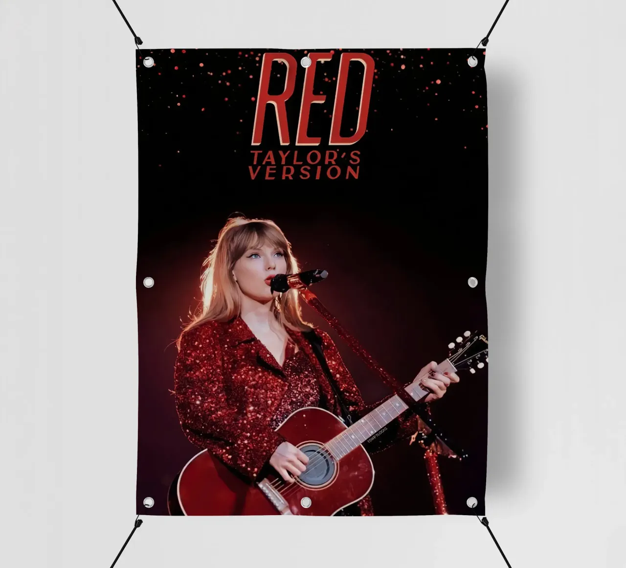 Taylor Swift Red telo in pvc da Musadad Shop