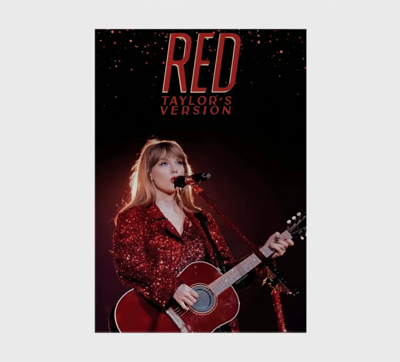 Taylor Swift Red notebook by Musadad Shop