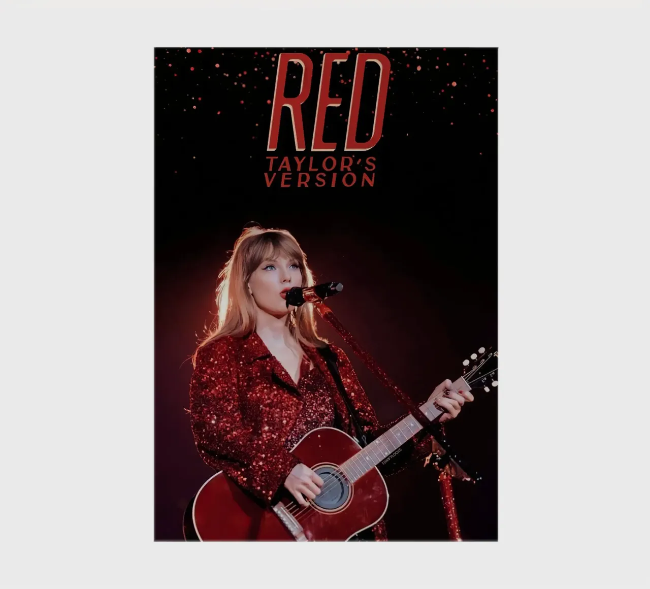 Taylor Swift Red notebook by Musadad Shop
