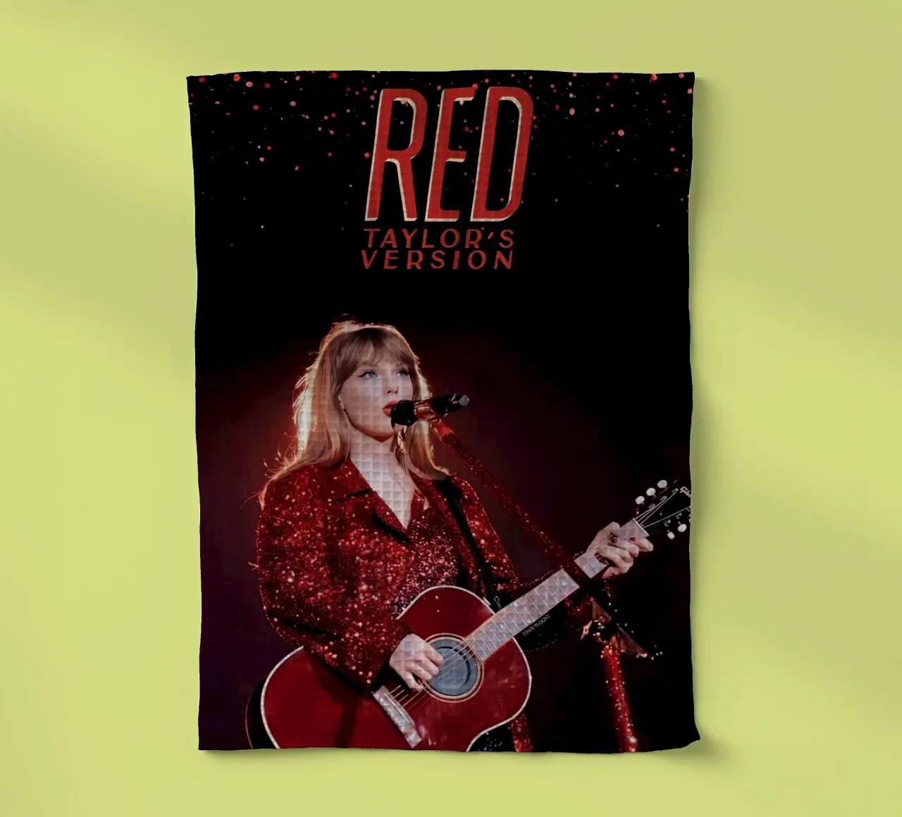 Taylor Swift Red canovaccio da cucina da Musadad Shop