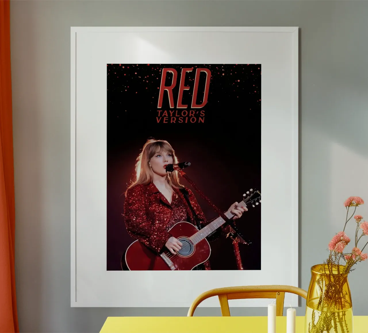 Taylor Swift Red poster da Musadad Shop