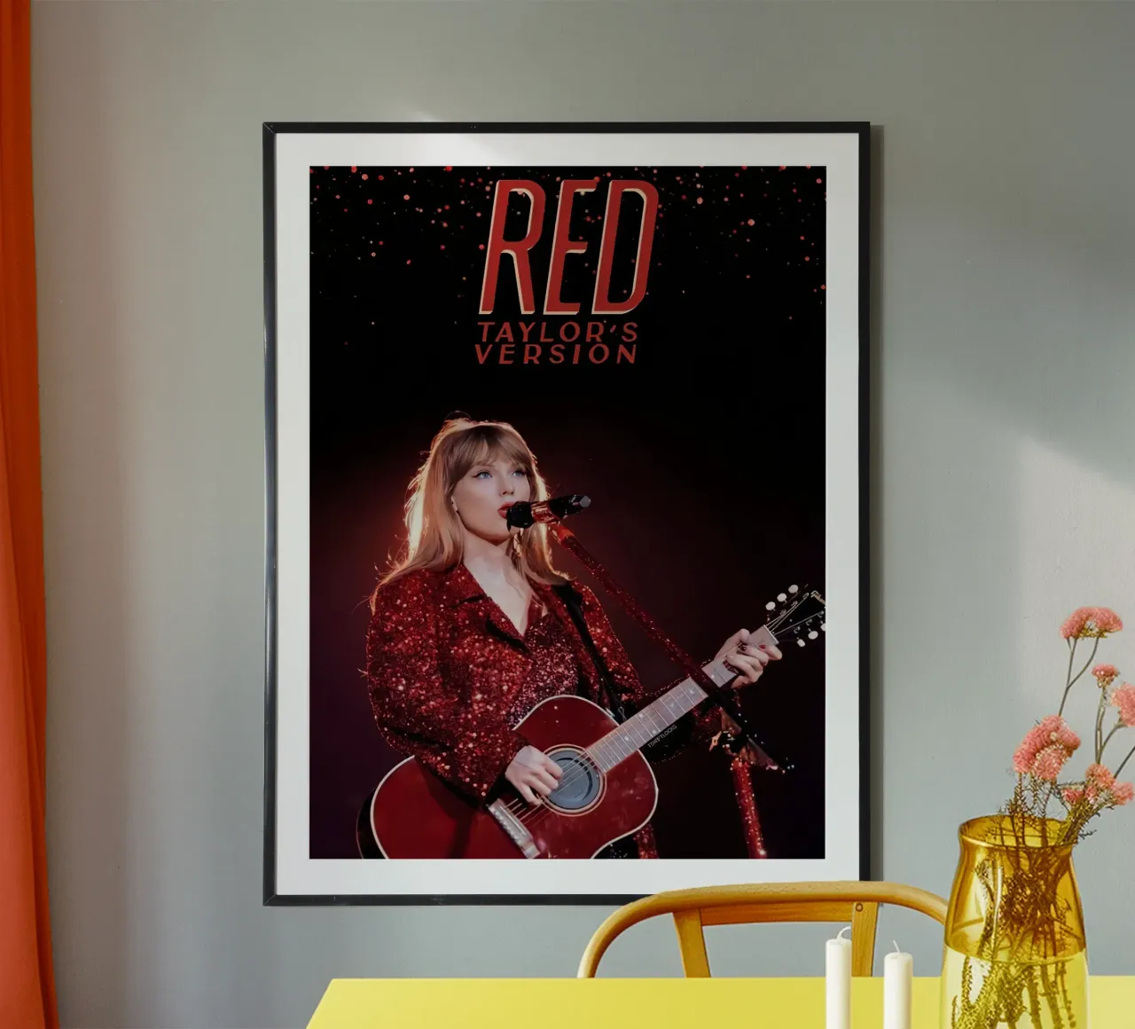 Taylor Swift Red poster da Musadad Shop