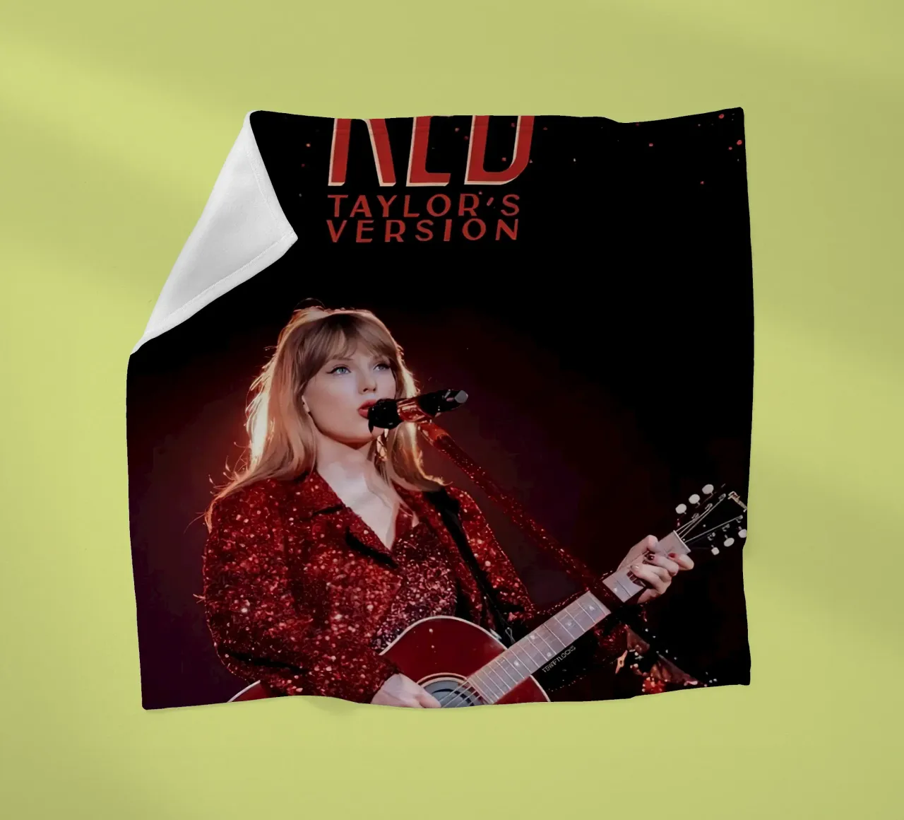 Taylor Swift Red coperta in pile da Musadad Shop