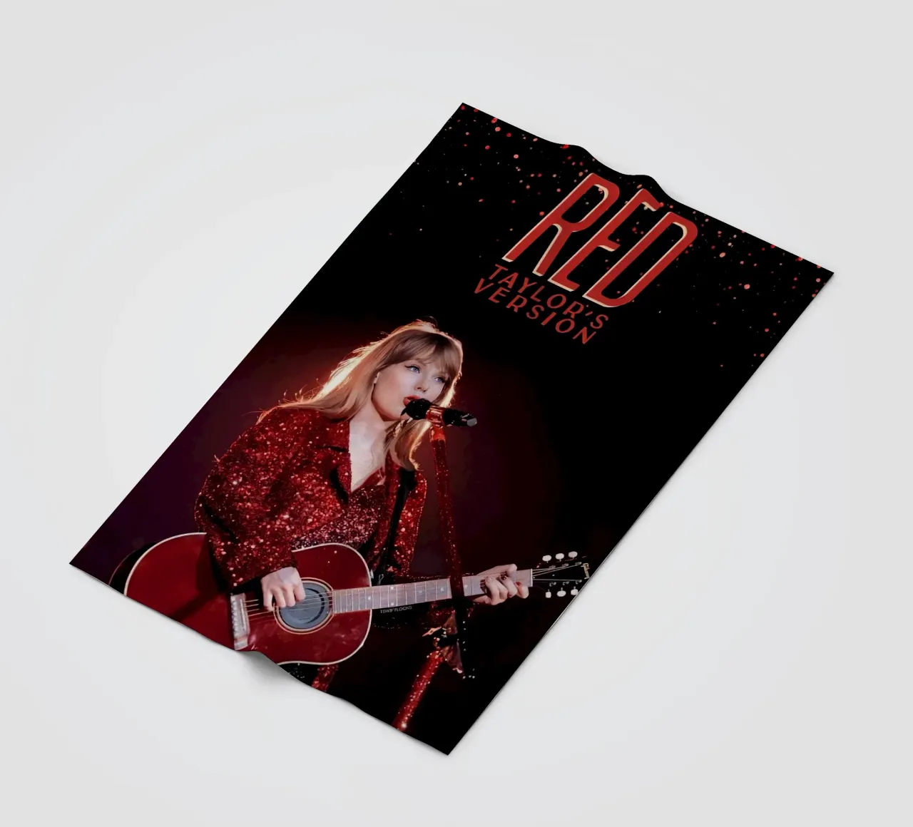 Taylor Swift Red coperta in pile da Musadad Shop