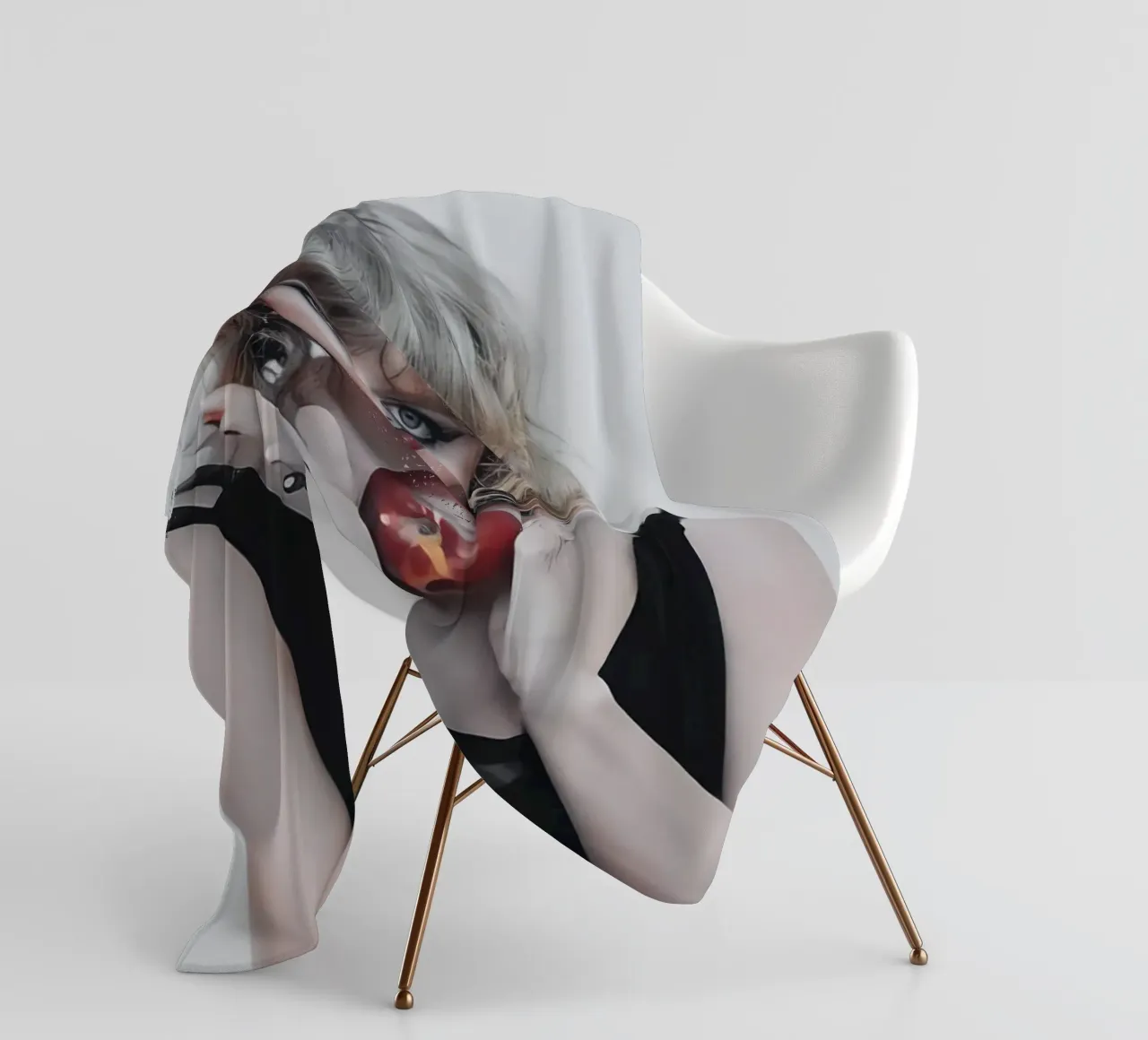 Taylor Swift Apple coperta in pile da Musadad Shop