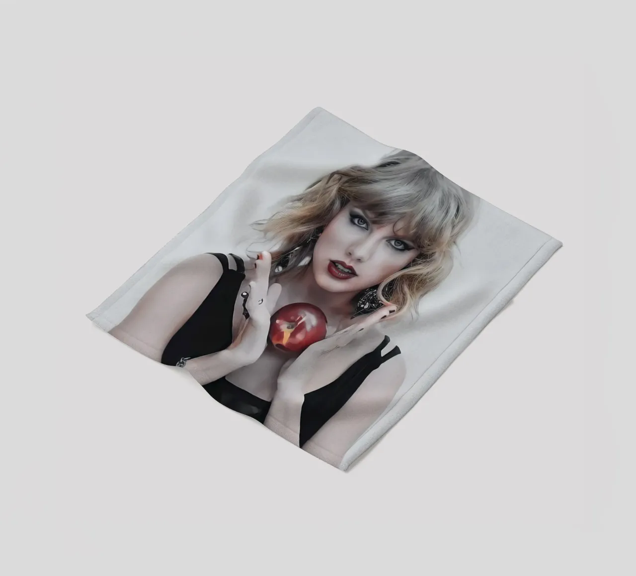 Taylor Swift Apple coperta in pile da Musadad Shop