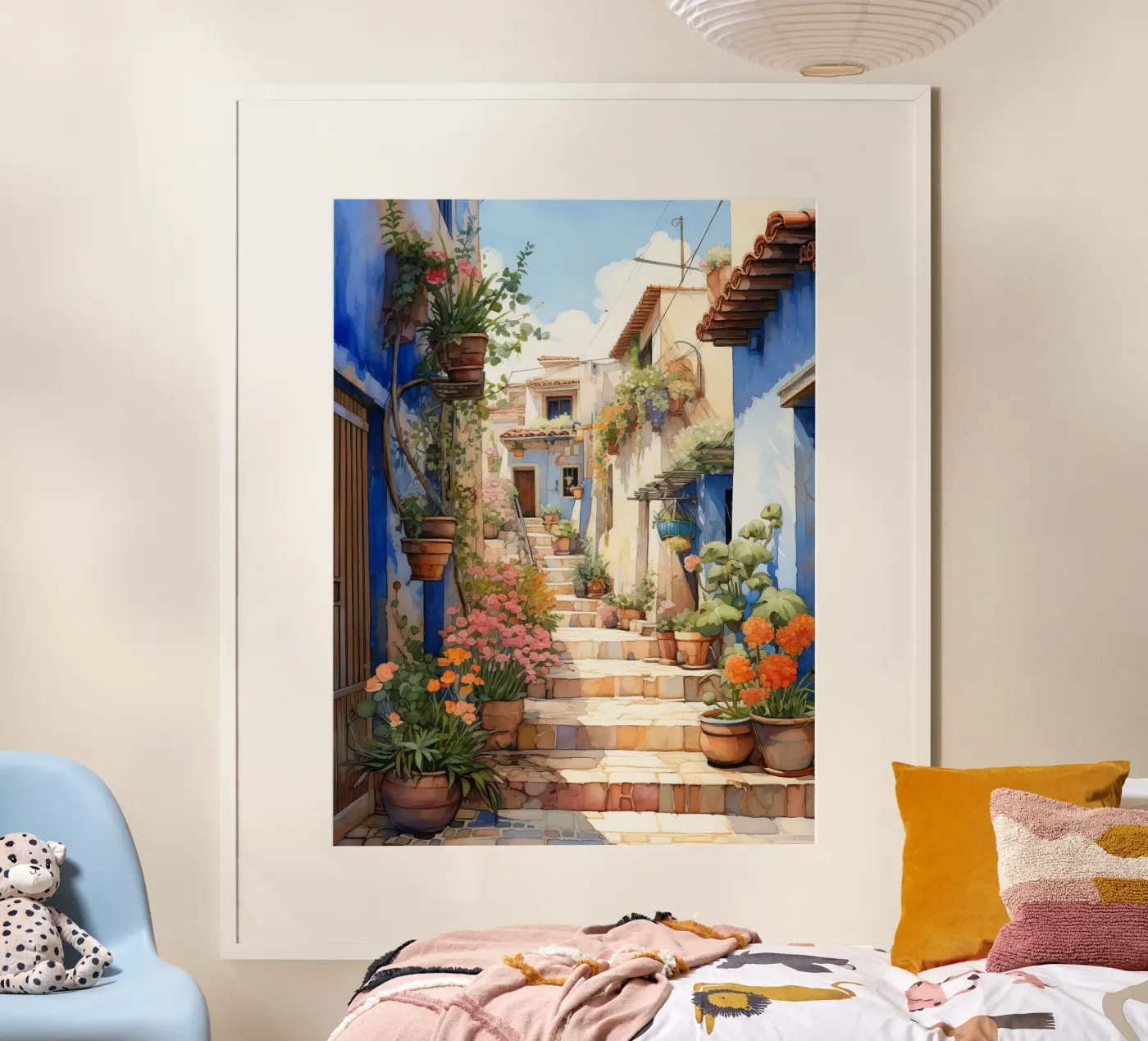 Chefchaouen poster da Artsy Bessy