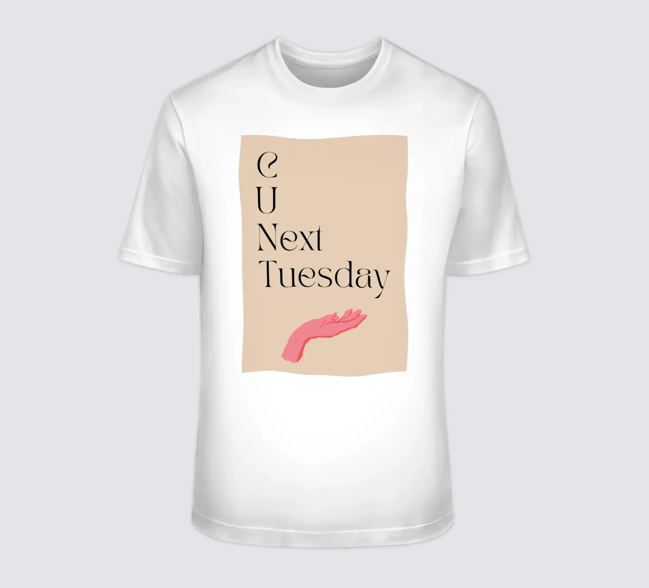 C u next Tuesday | Print | Digital Art | SATC | Funny | TV t-shirt da PrintCessStudio