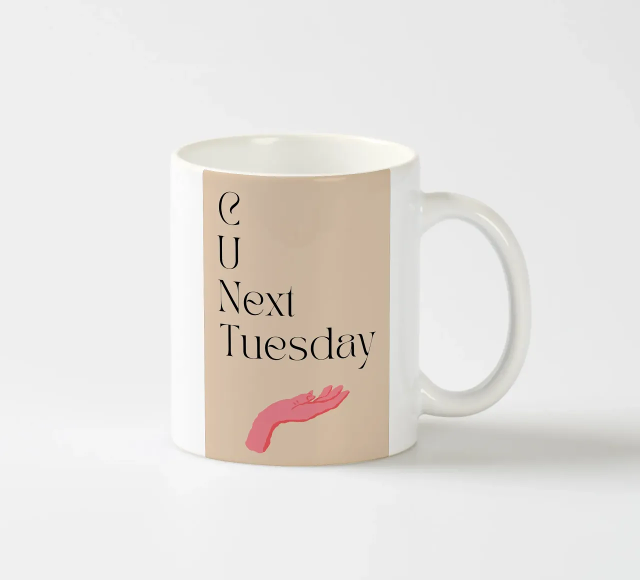 C u next Tuesday | Print | Digital Art | SATC | Funny | TV tazza in ceramica da PrintCessStudio