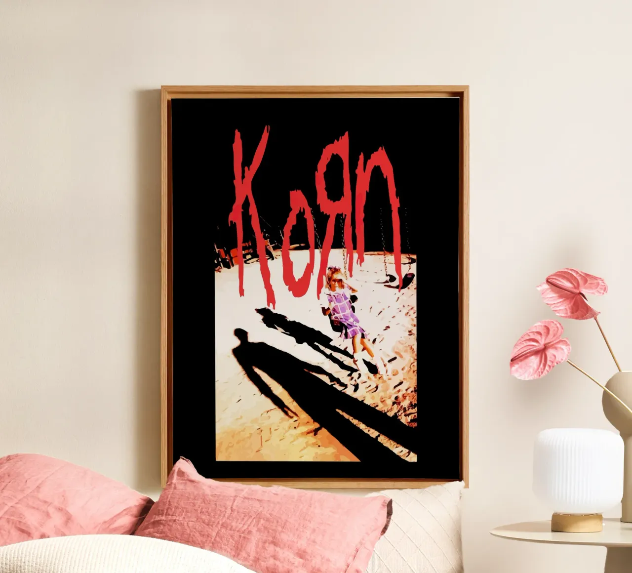 Korn tela con Cornice a cassetta da Musadad Shop
