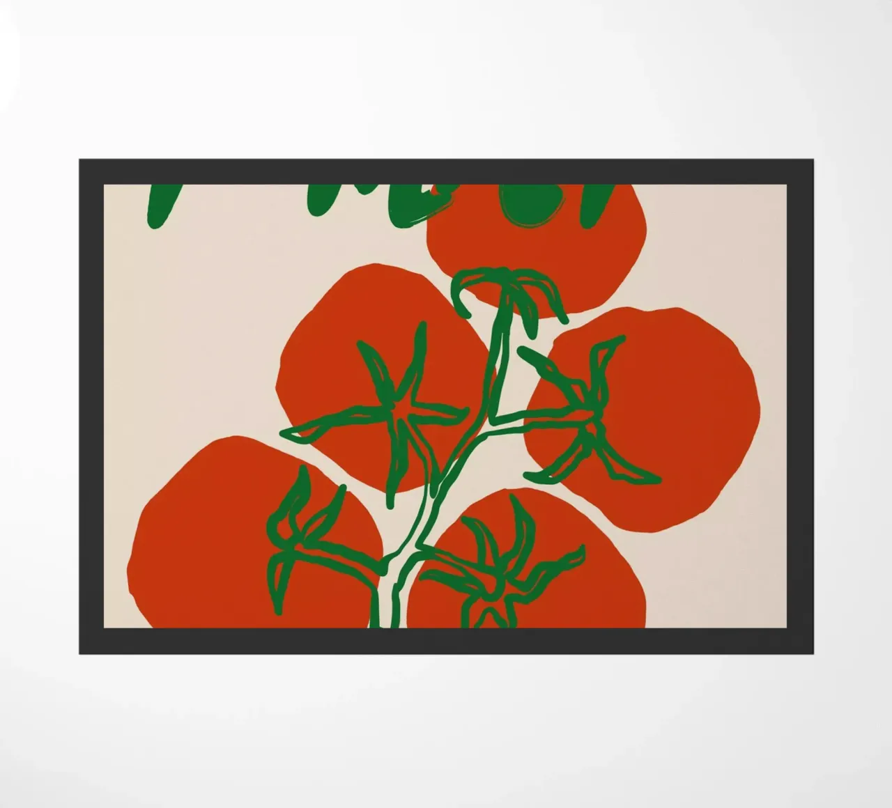 Boho Food 3 Tomato zerbino da Boho Print Collection