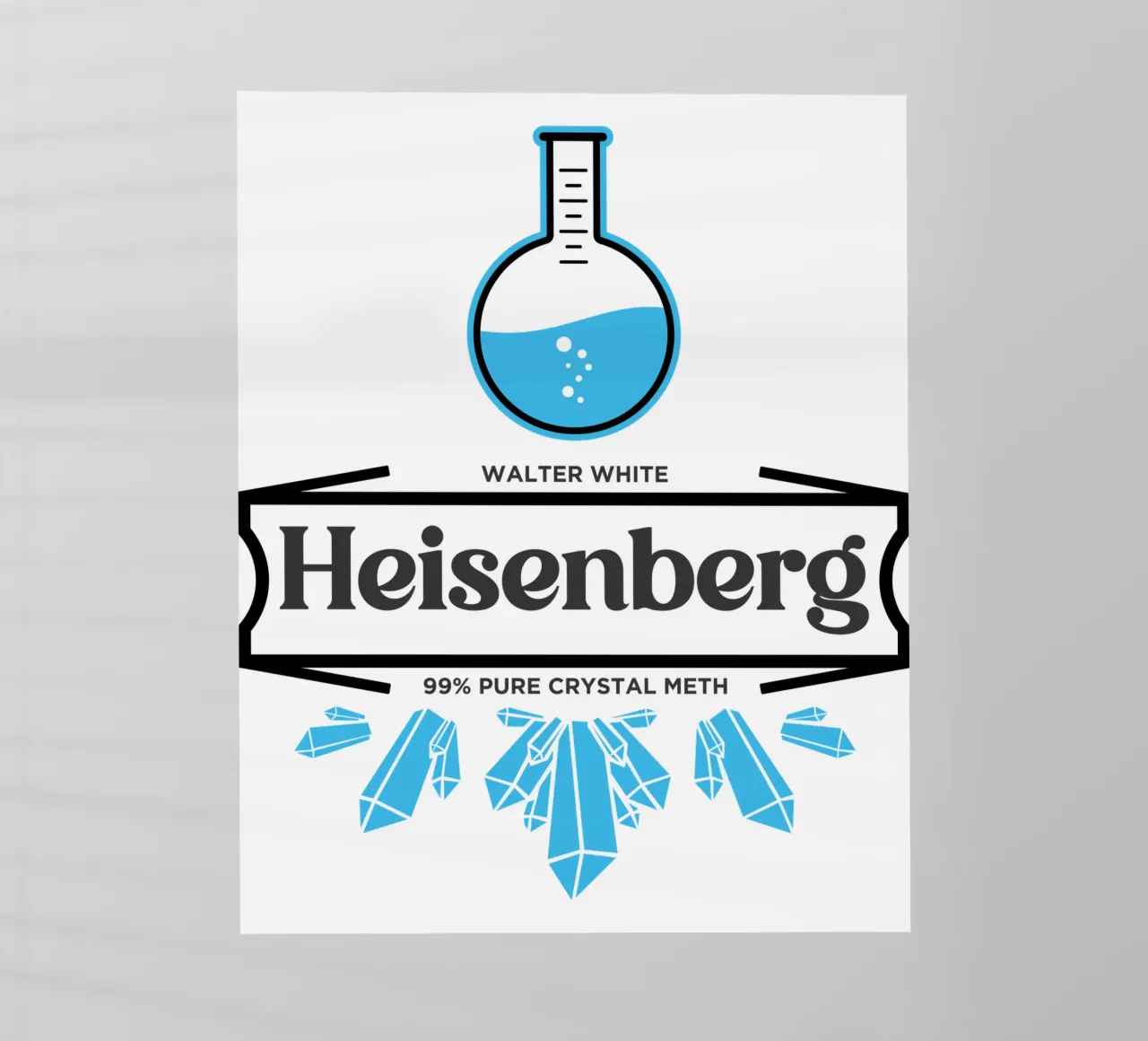 Laboratorio Heisenberg pellicola backlit da shiners