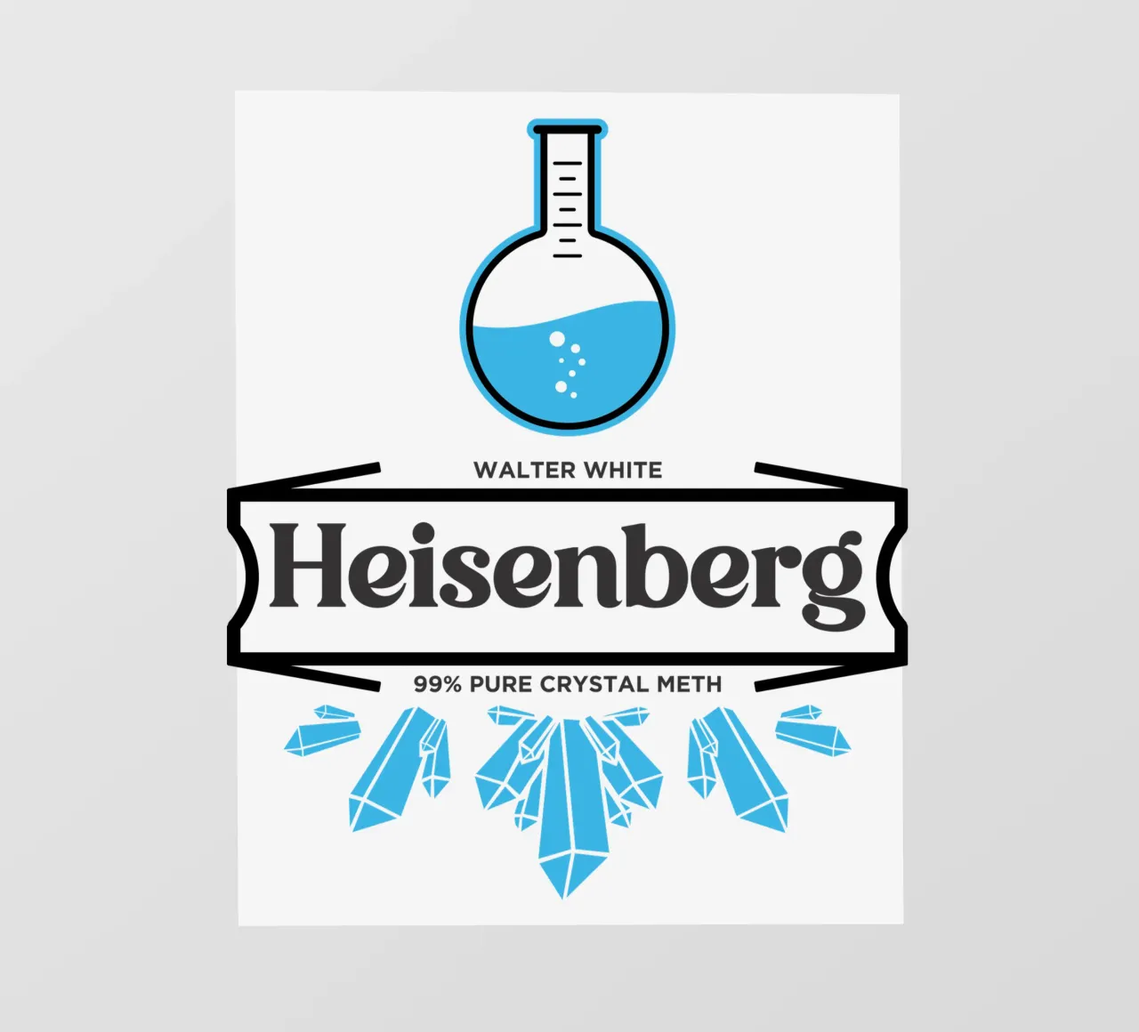 Laboratorio Heisenberg pellicola backlit da shiners