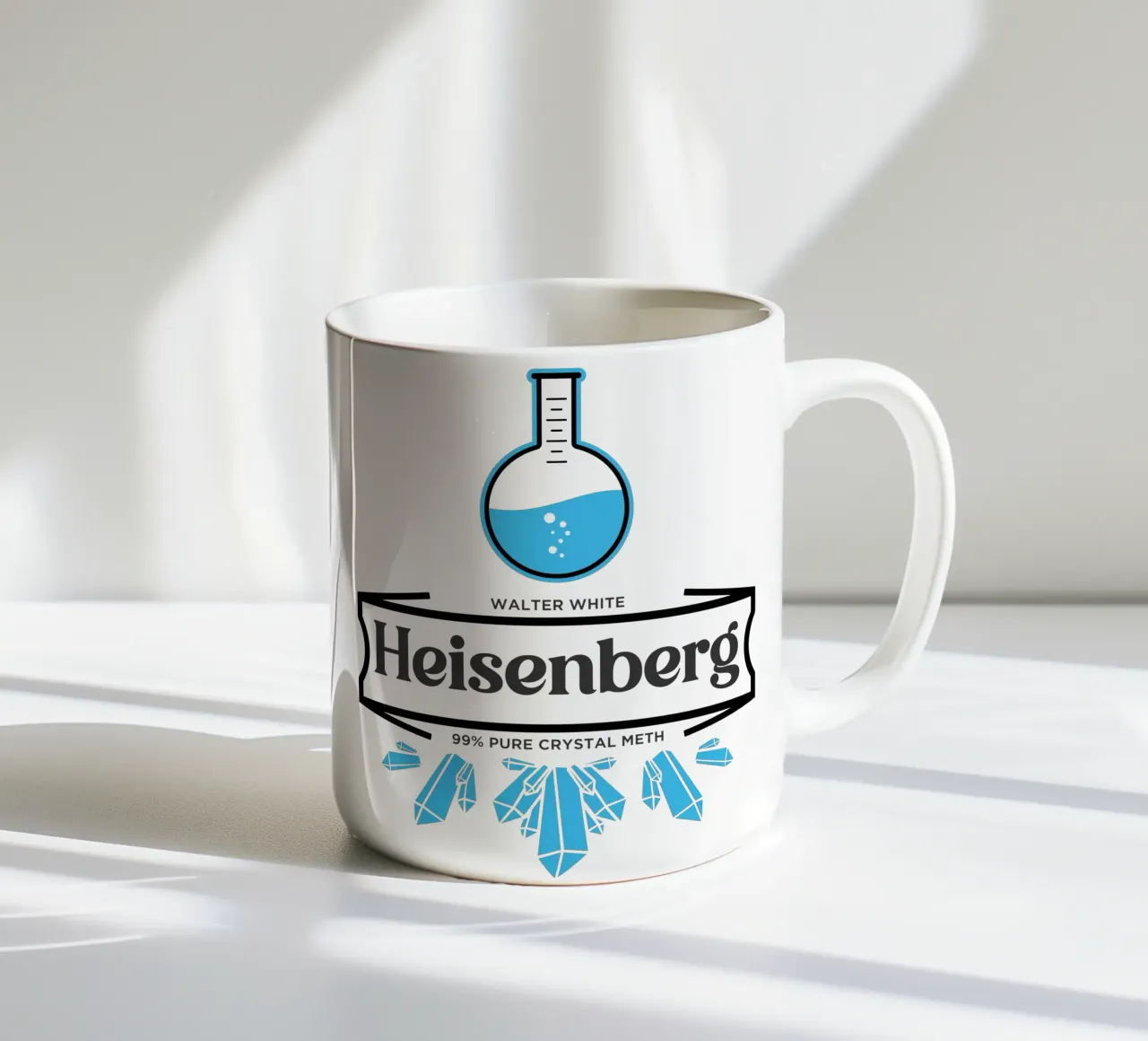 Laboratorio Heisenberg tazza in ceramica da shiners