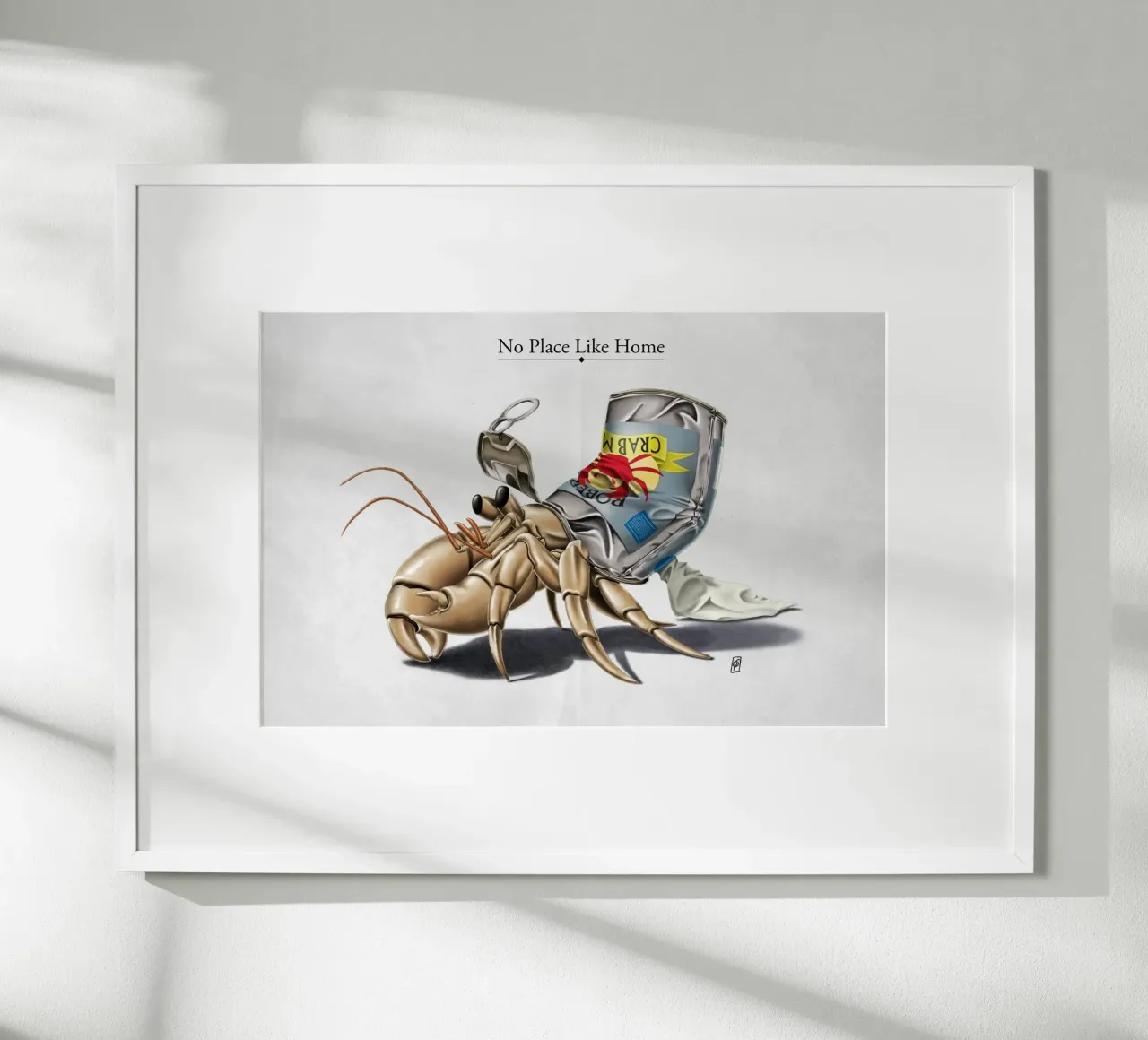 No place like home (Titled) carta hahnemühle da Rob Art | Illustration