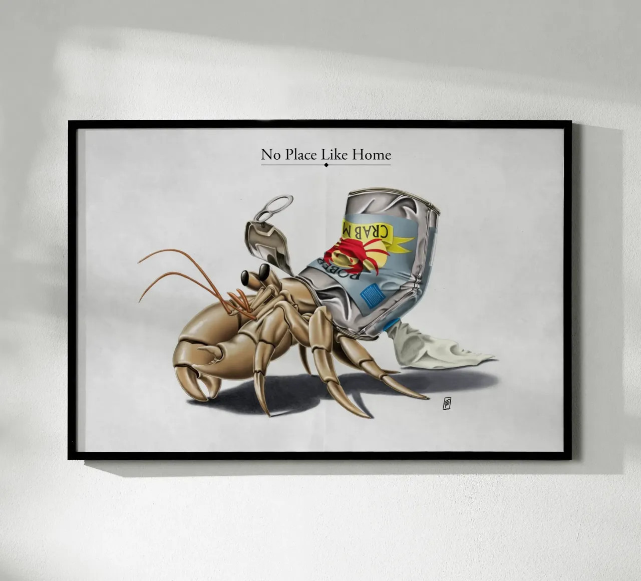 No place like home (Titled) carta hahnemühle da Rob Art | Illustration