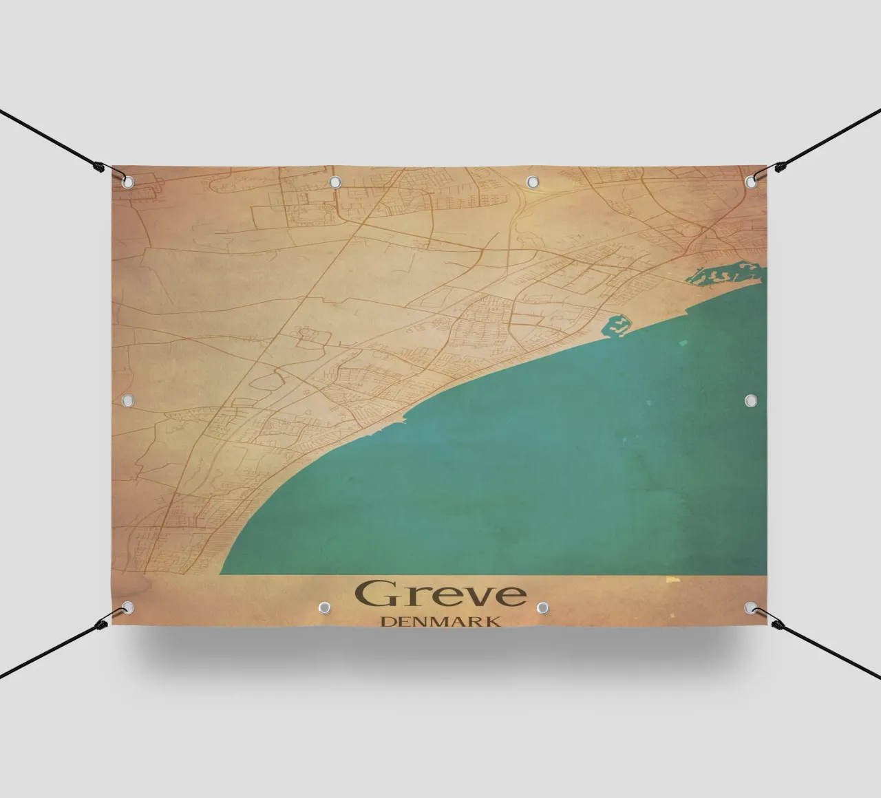 Greve DENMARK telo in pvc da WorldPrint