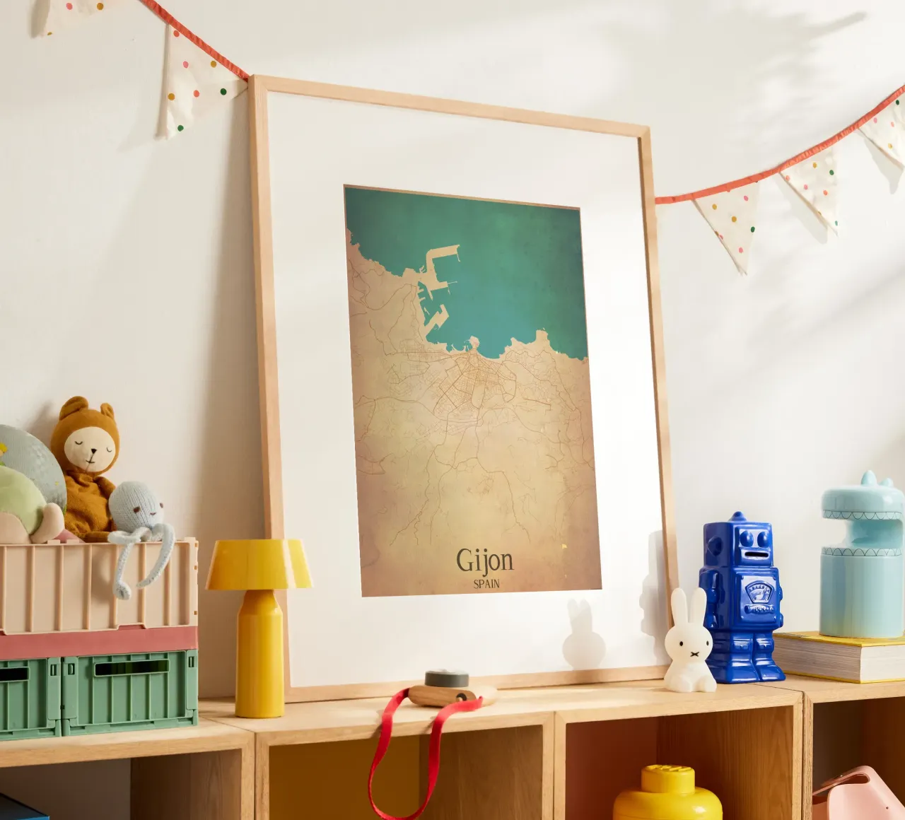 Gijon SPAIN poster da WorldPrint
