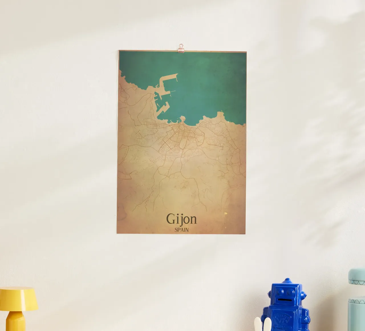 Gijon SPAIN poster da WorldPrint