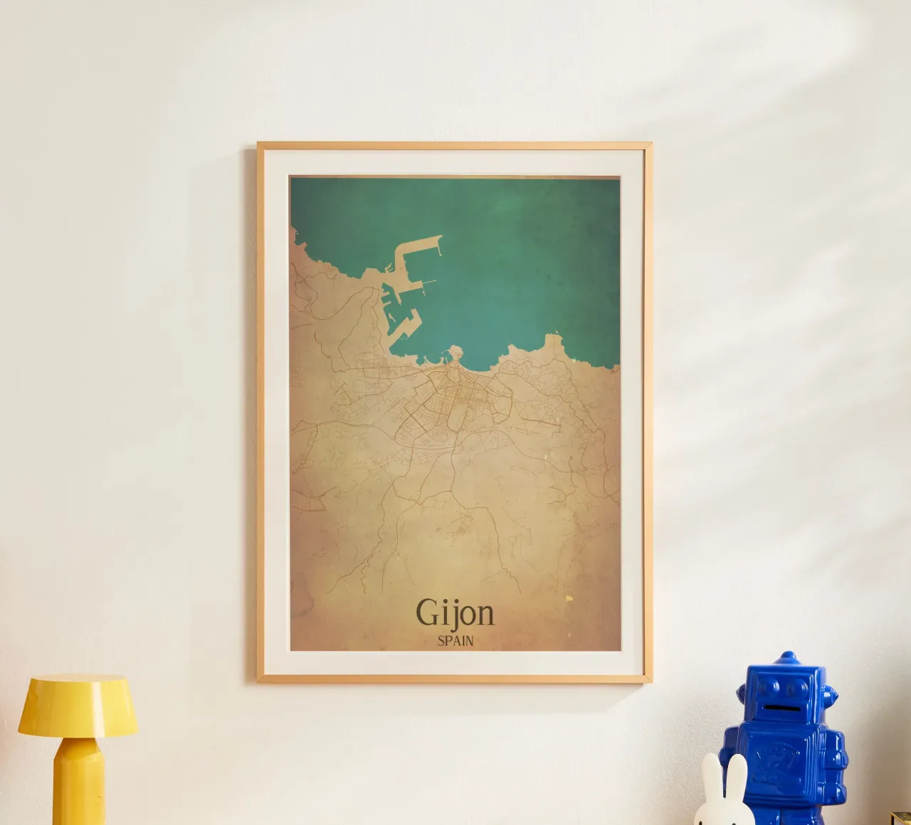 Gijon SPAIN poster da WorldPrint