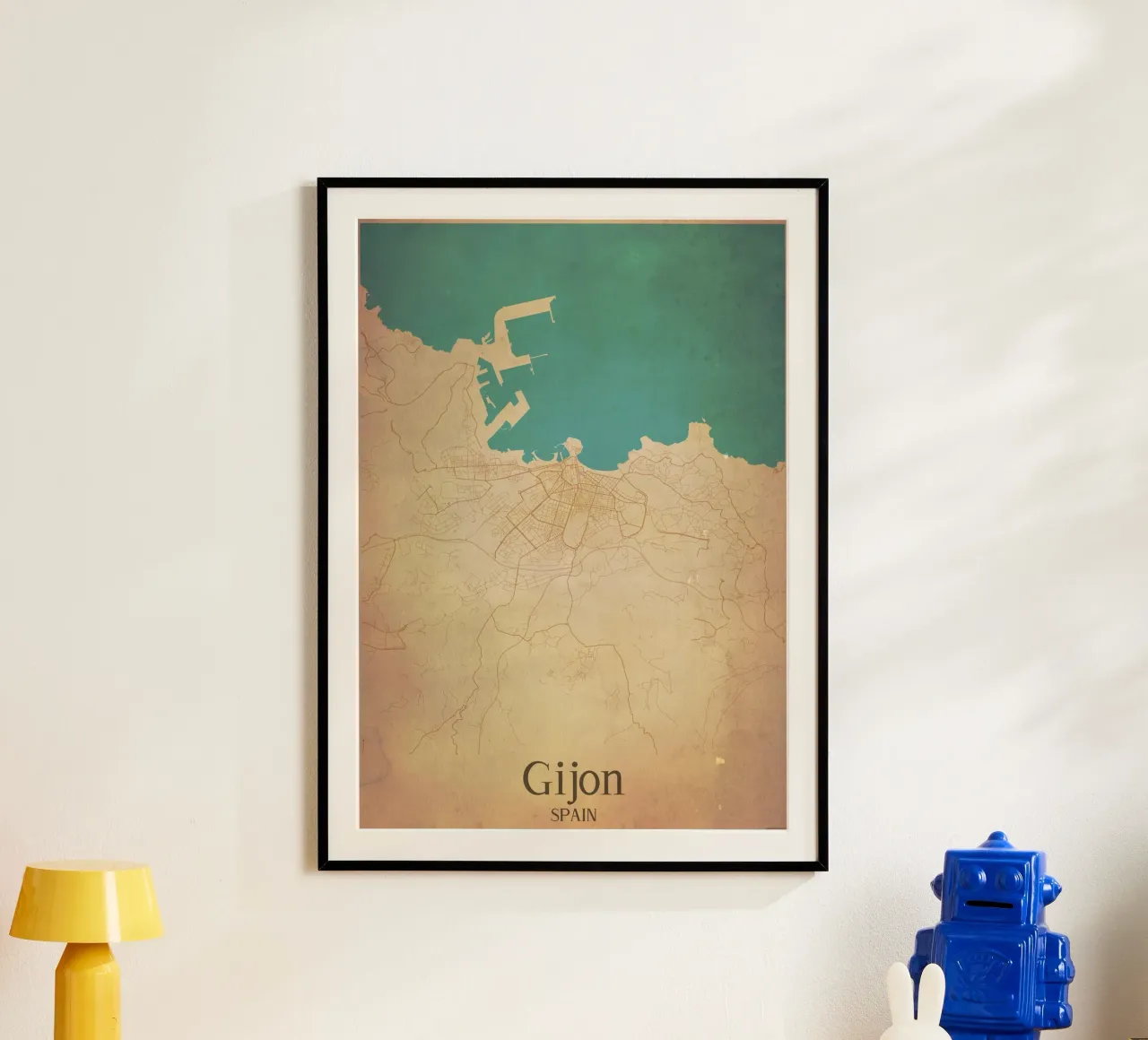 Gijon SPAIN poster da WorldPrint