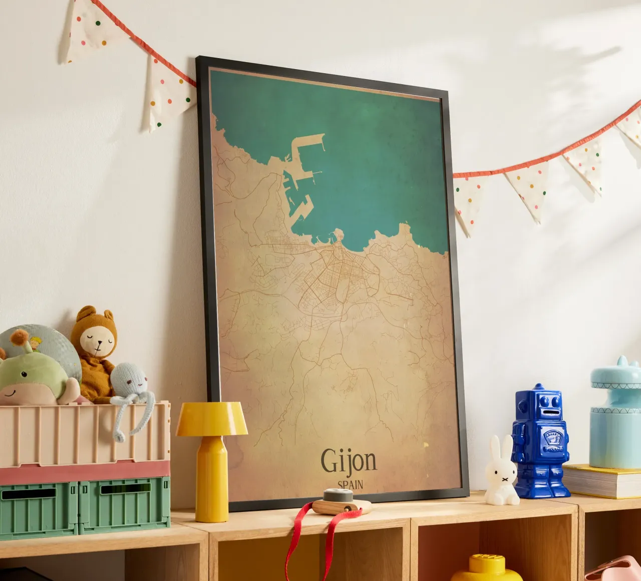 Gijon SPAIN poster da WorldPrint
