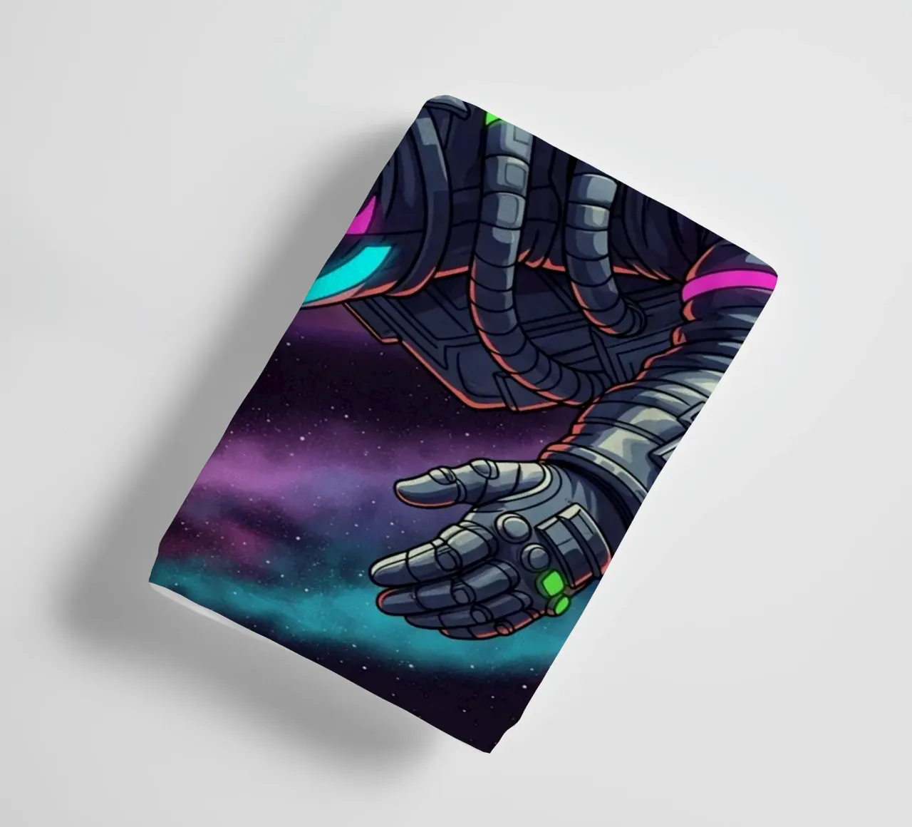 Floating in space towel by Lembayung art