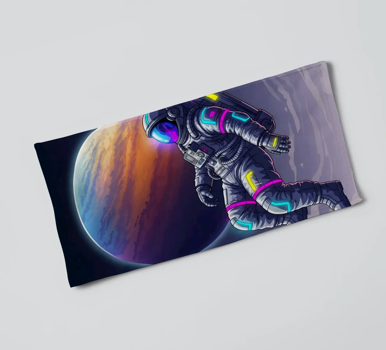Astronauts are relaxing towel by Lembayung art