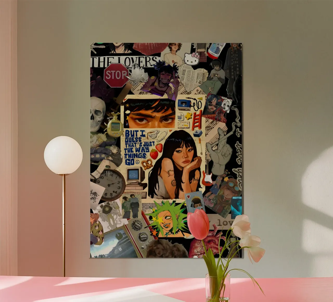aesthetic artwork poster da Type & Tape