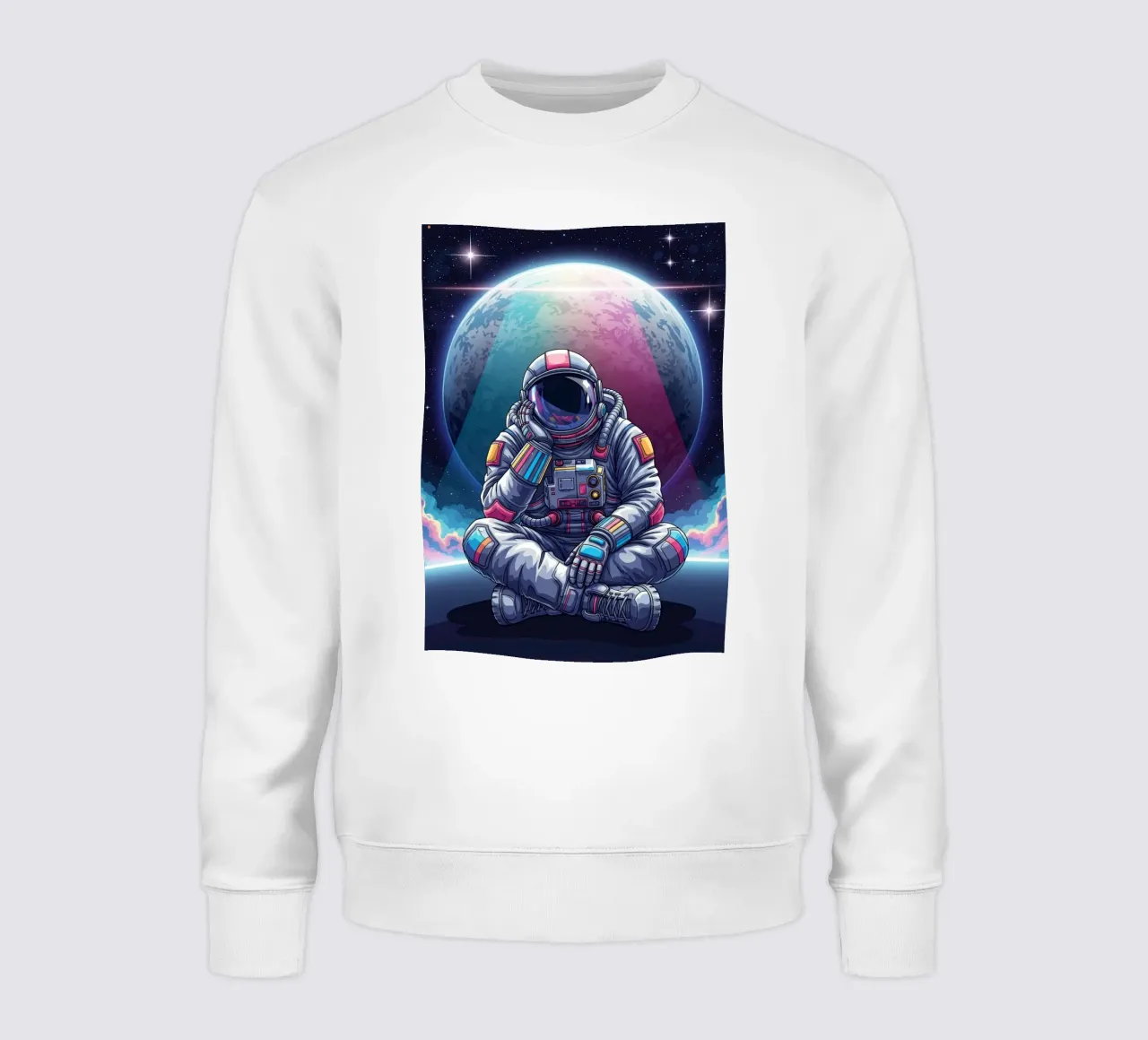 L'atronauta sta sognando ad occhi aperti felpa da Lembayung art