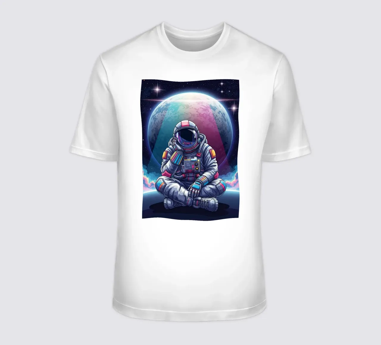 L'atronauta sta sognando ad occhi aperti t-shirt da Lembayung art