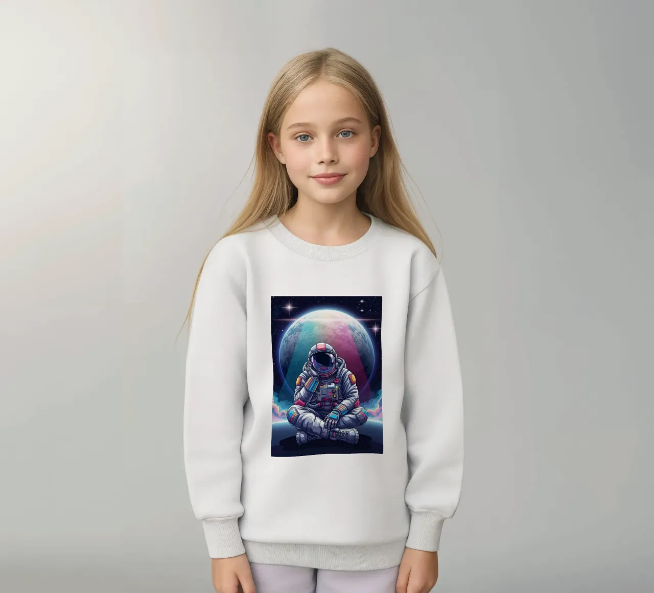 L'atronauta sta sognando ad occhi aperti felpa bambino da Lembayung art