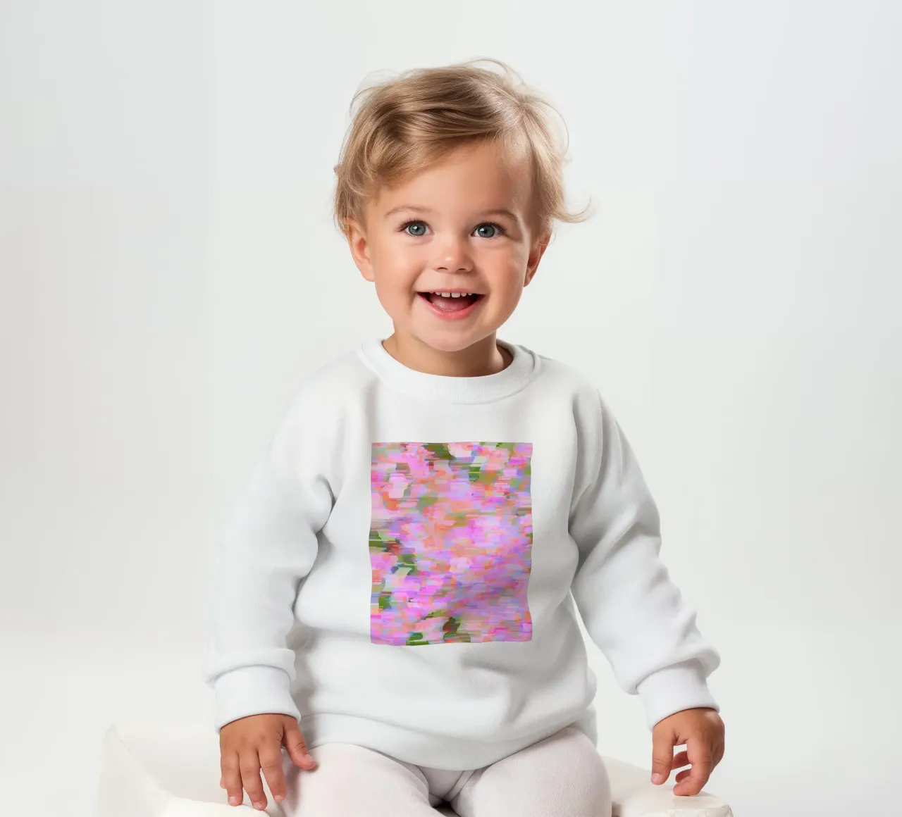 Rosa Haze felpa neonato da 83oranges