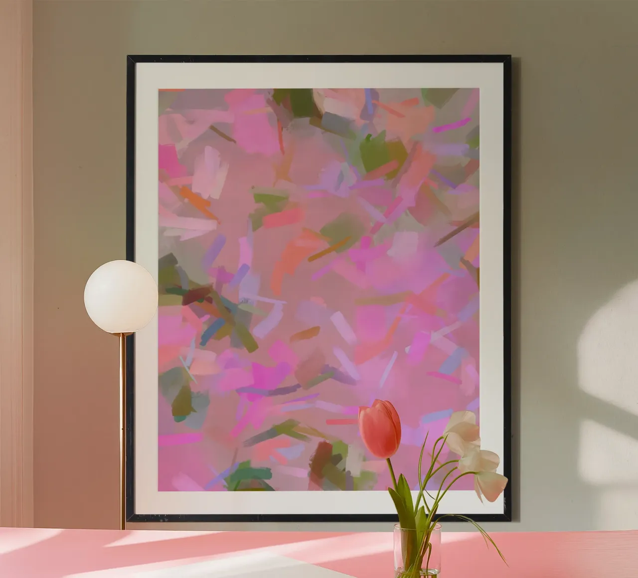 Sussurri in rosa poster da 83oranges