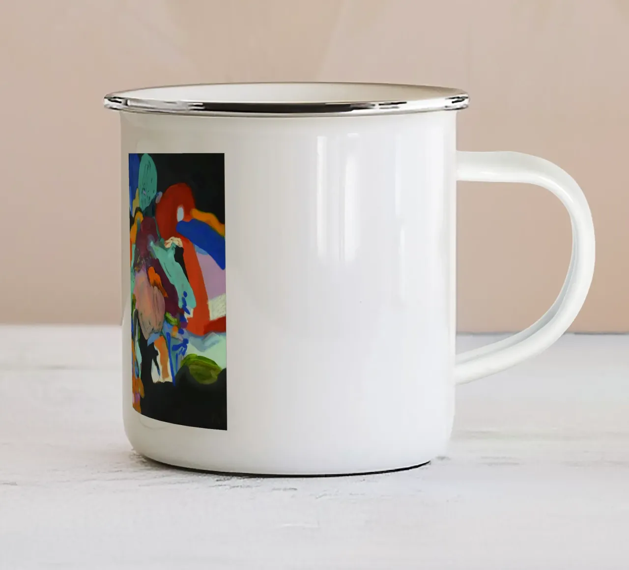 magical land tazza in smalto da Silvaya