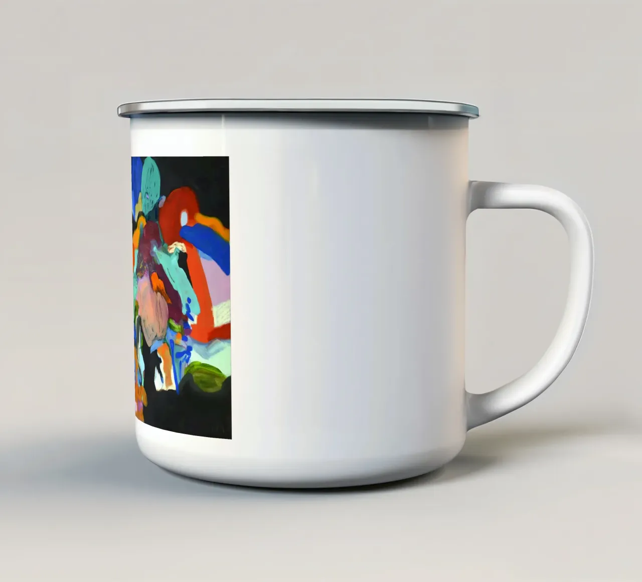 magical land tazza in smalto da Silvaya