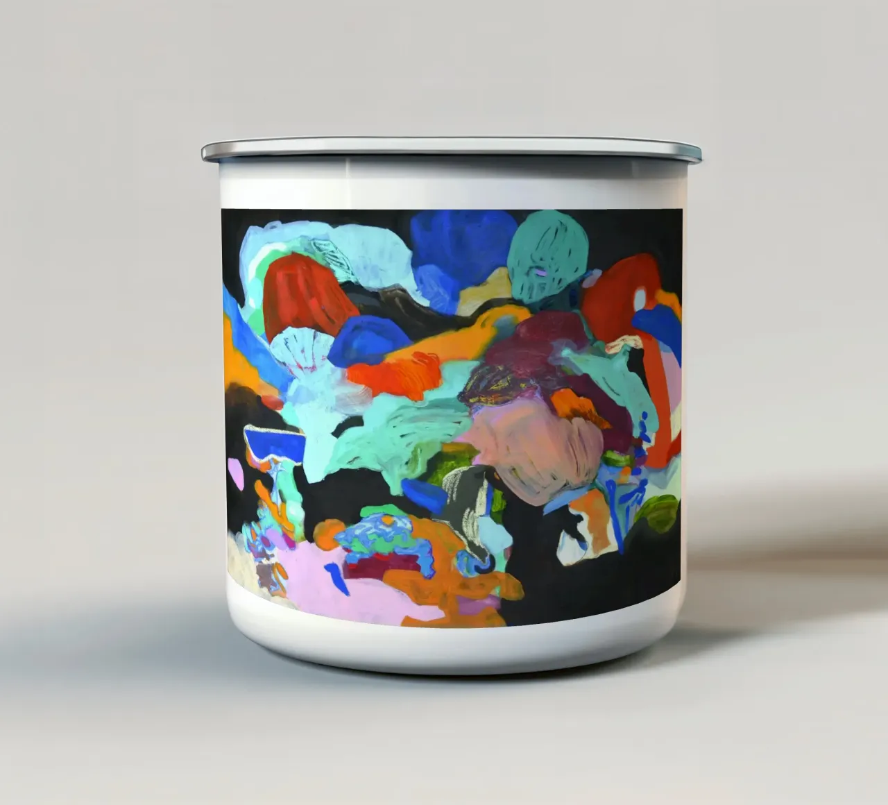 magical land tazza in smalto da Silvaya