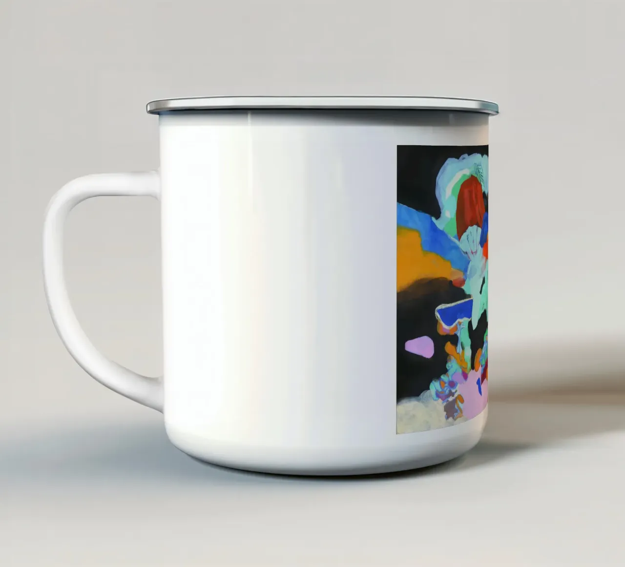magical land tazza in smalto da Silvaya