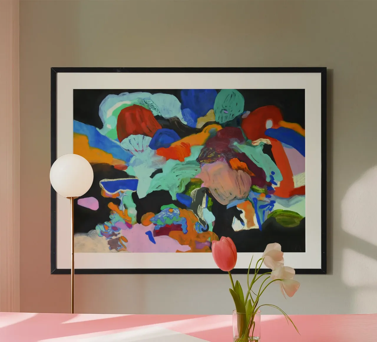 magical land poster con telaio in plastica da Silvaya