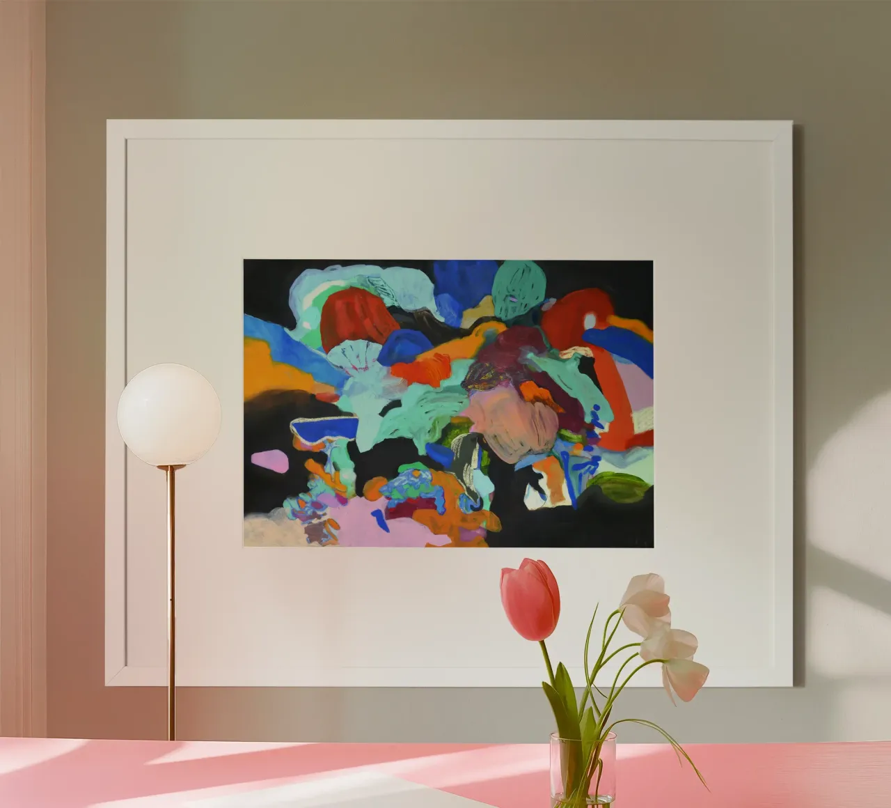 magical land poster con telaio in plastica da Silvaya