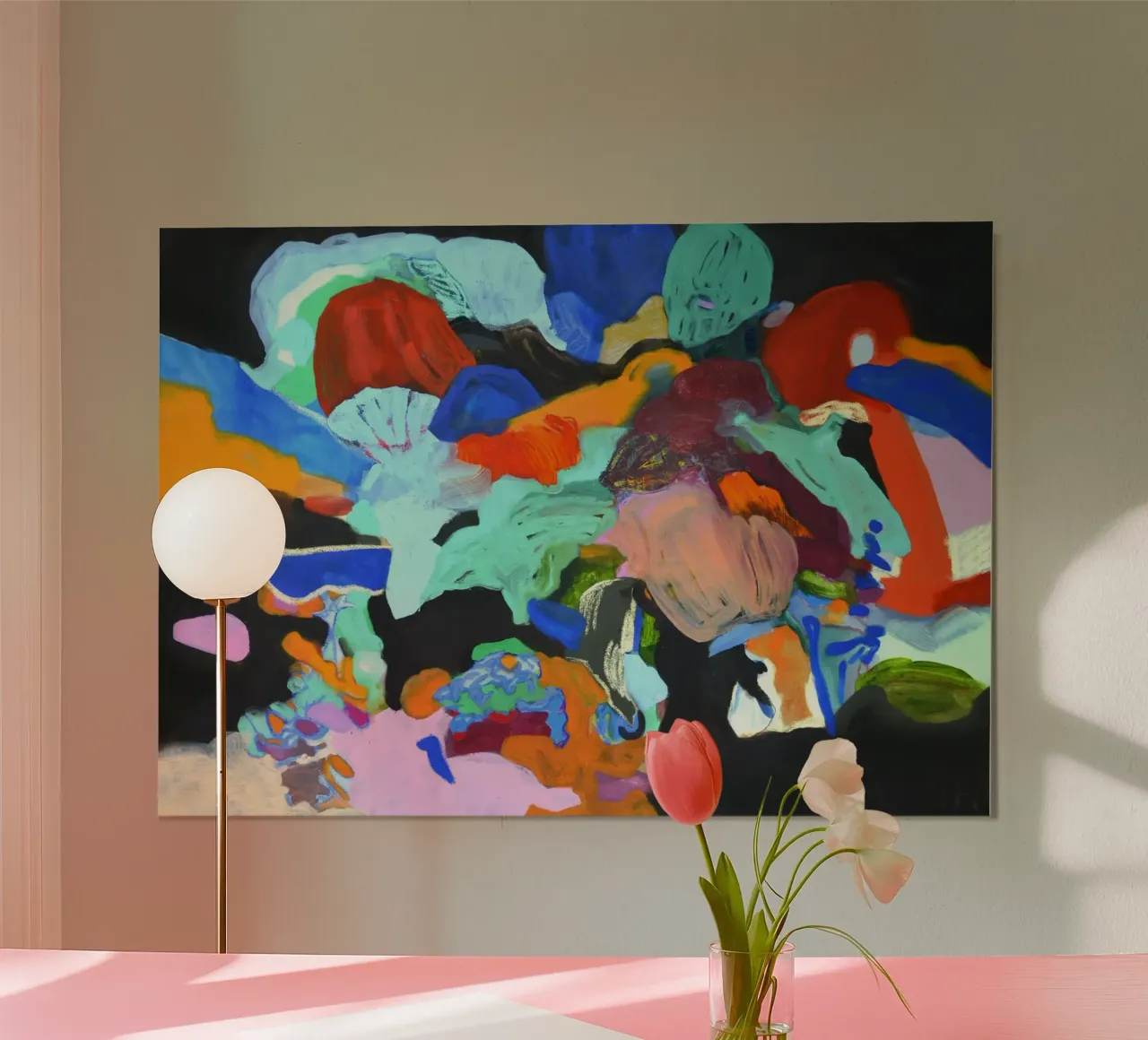 magical land poster con telaio in plastica da Silvaya
