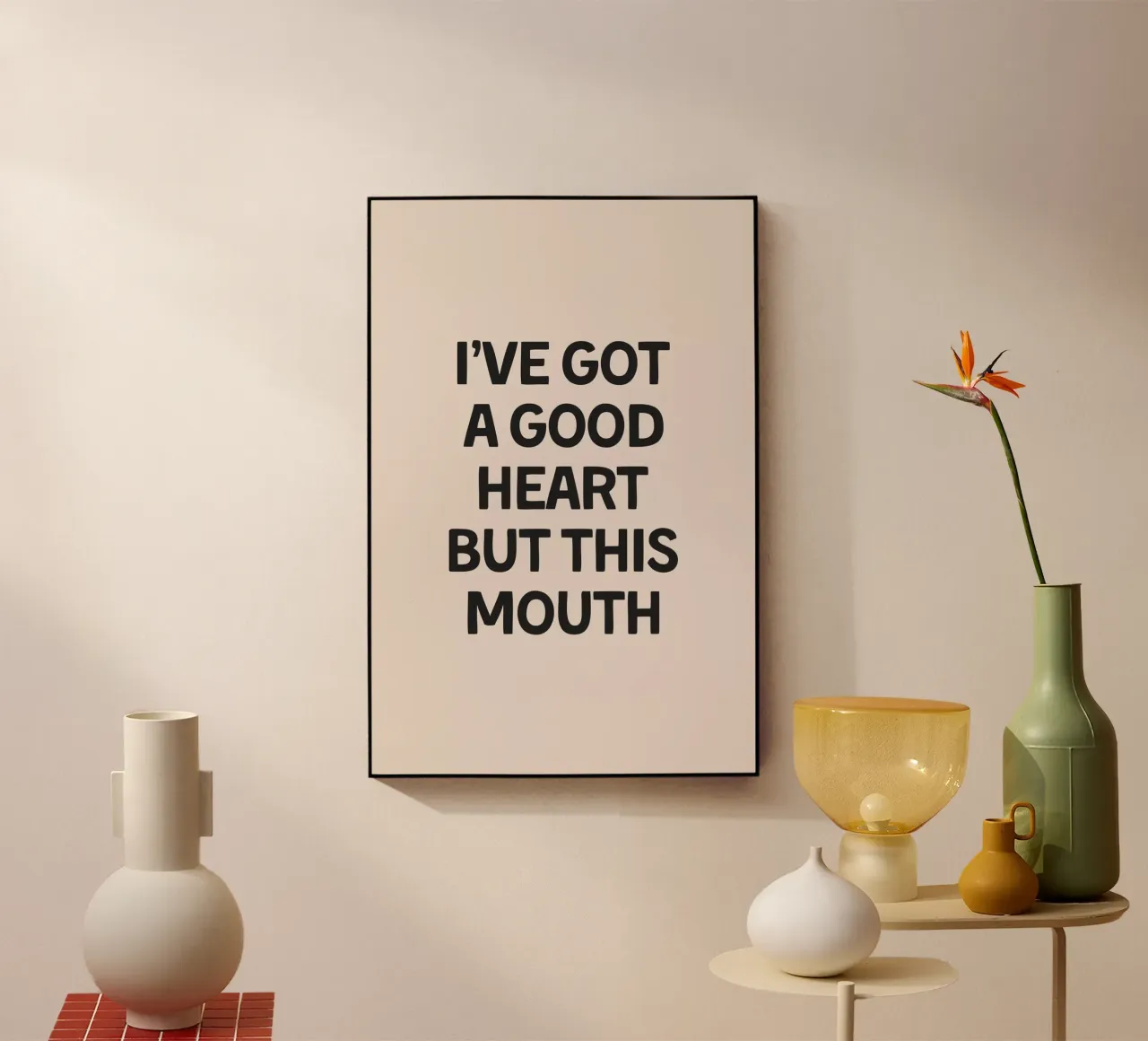 This Mouth plexiglass da Mottos by Sinan Saydik