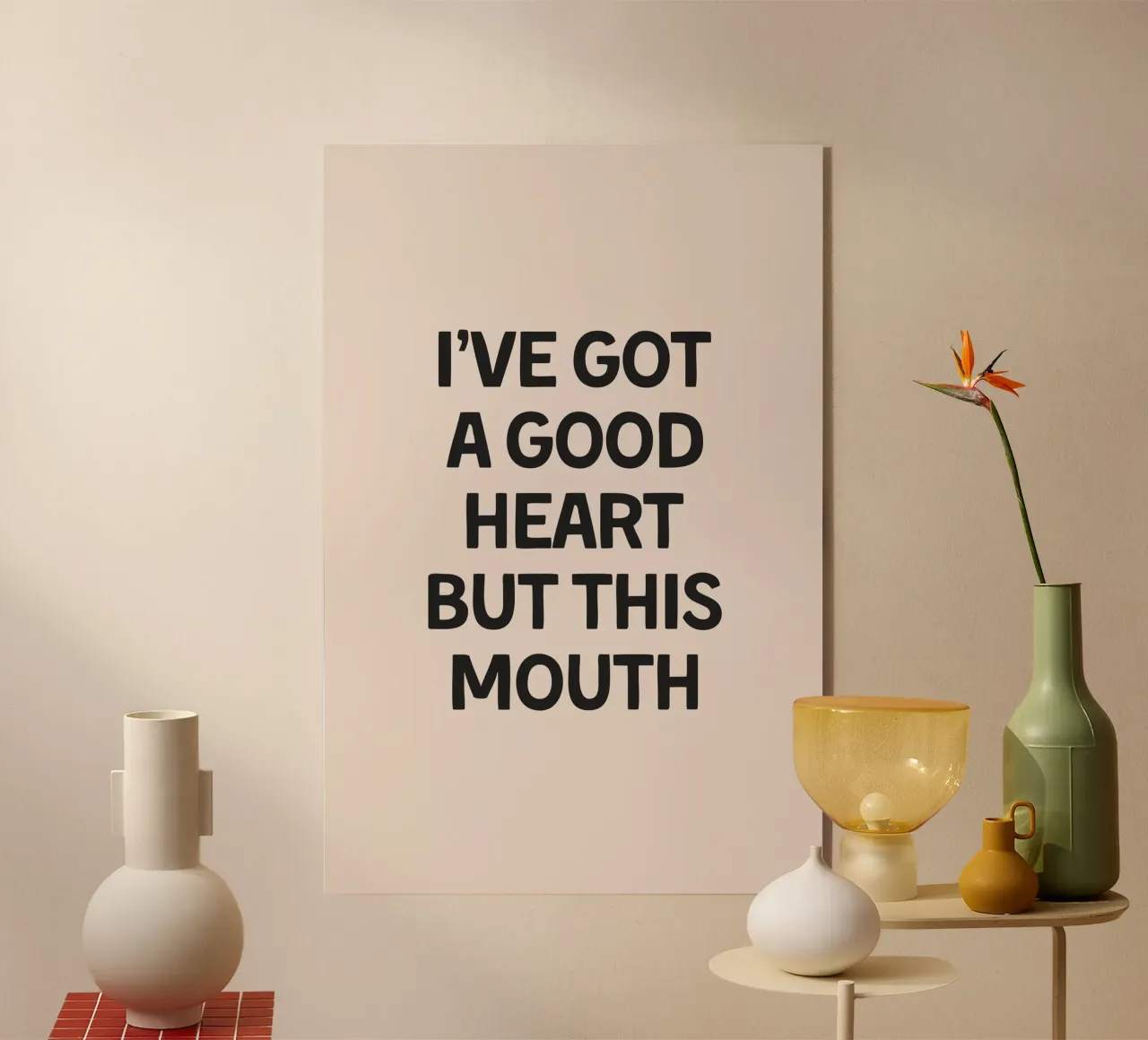 This Mouth plexiglass da Mottos by Sinan Saydik