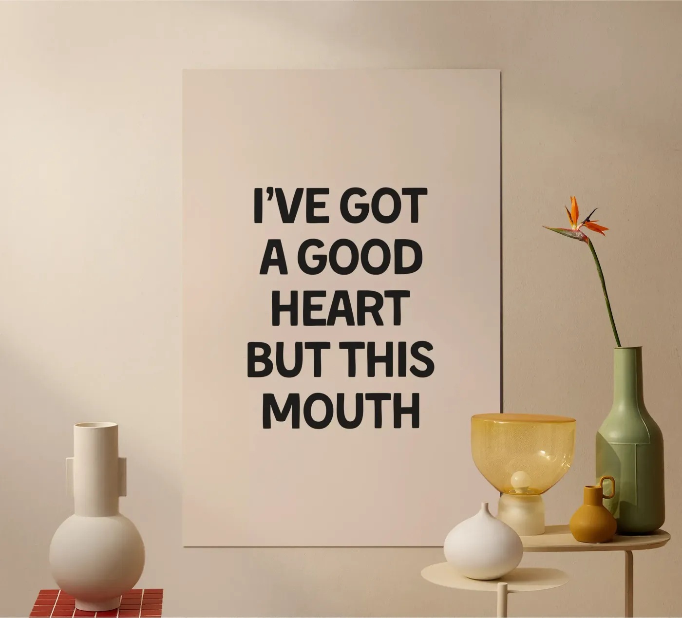 This Mouth poster da Mottos by Sinan Saydik