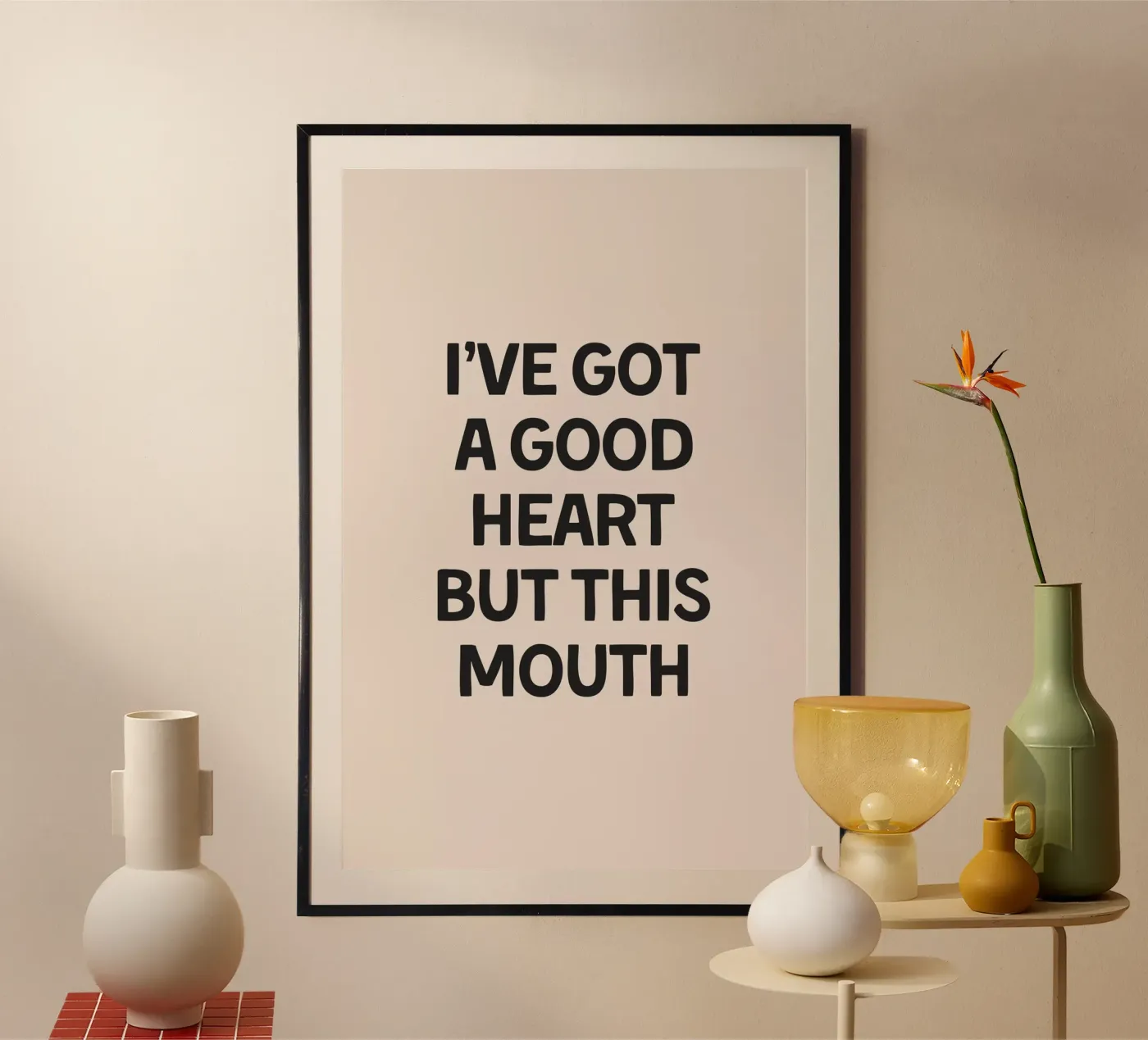This Mouth poster da Mottos by Sinan Saydik